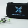 a small drone with a bag