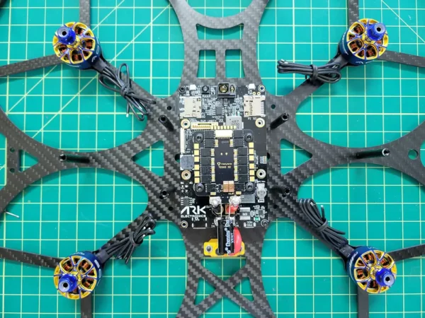 a drone with many small parts